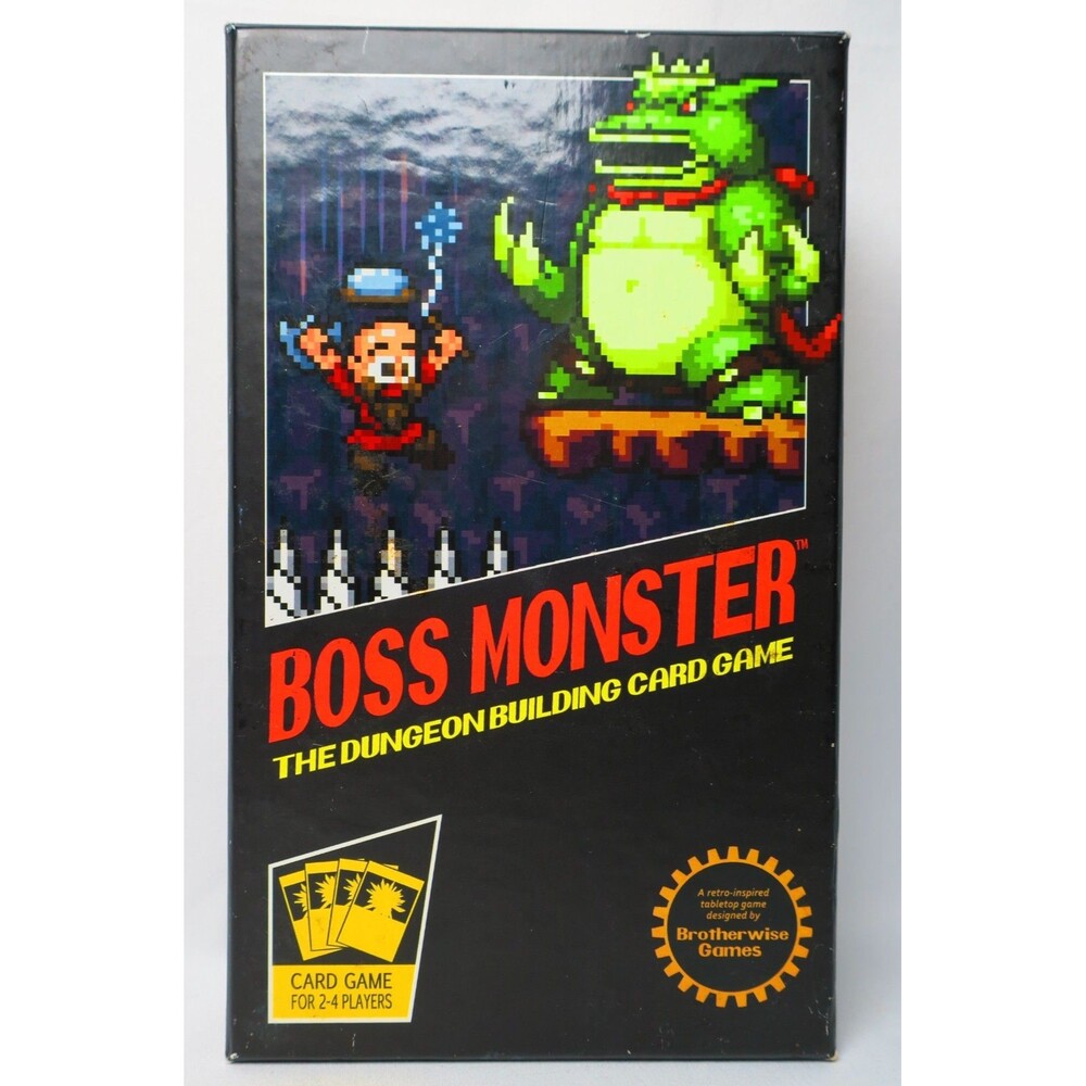 Brotherwise Games Boss Monster The Dungeon Building Card Game Retro 8-Bit Style